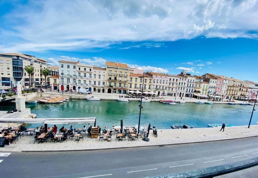 "Royal" Magnifique Appartement Avec Vue Sur Le Cadre Royal Sète Exteriér fotografie