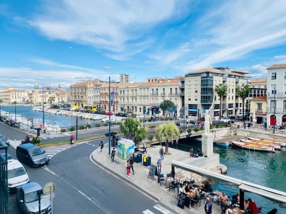 "Royal" Magnifique Appartement Avec Vue Sur Le Cadre Royal Sète Exteriér fotografie